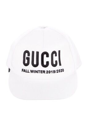 Gucci Fall Winter 2019/2020 Embroidered Logo Adjustable Baseball Cap Hat